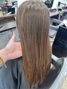 Lissage, Brushing